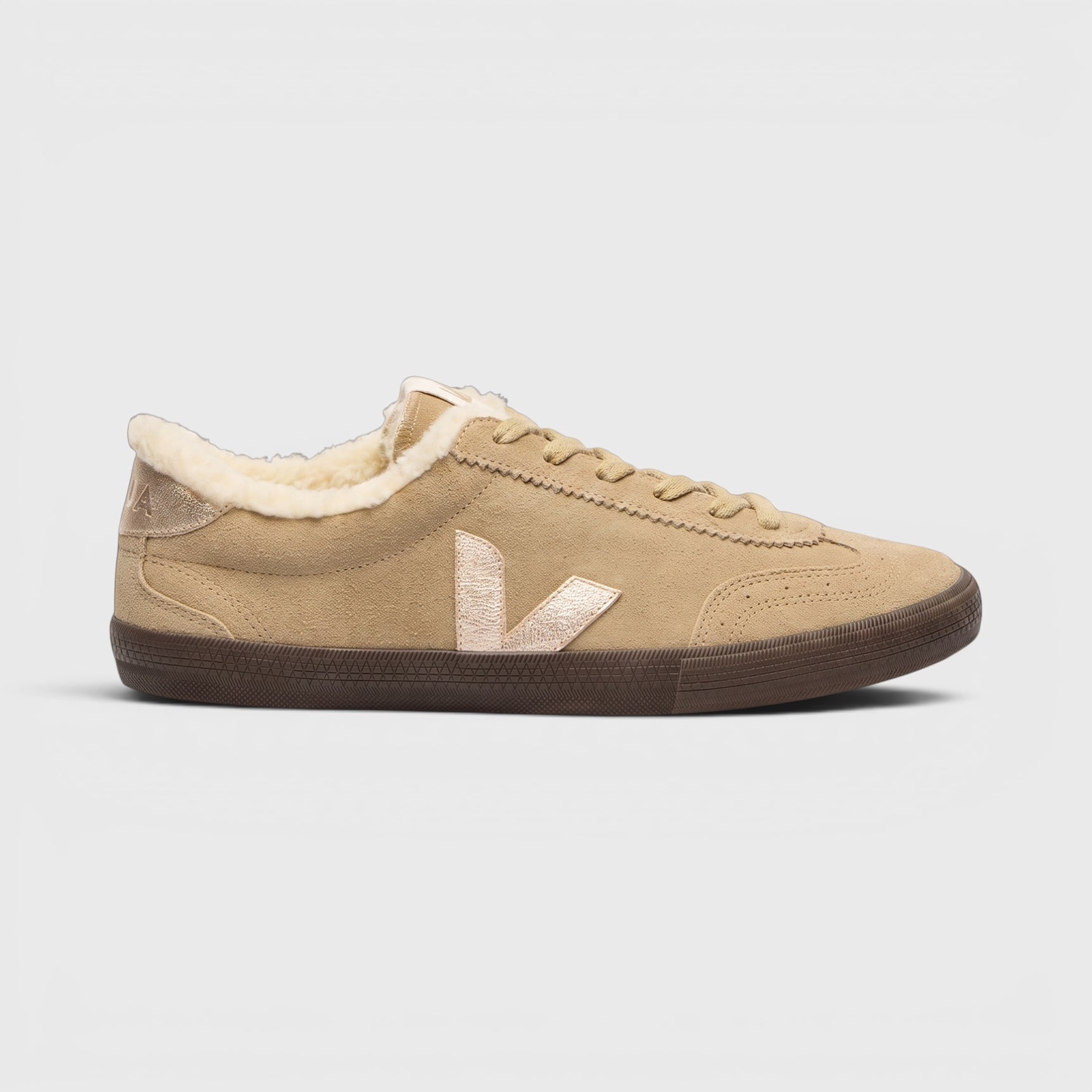 Veja Volley Winter Suede Dune Platine Eagle Vu0321860