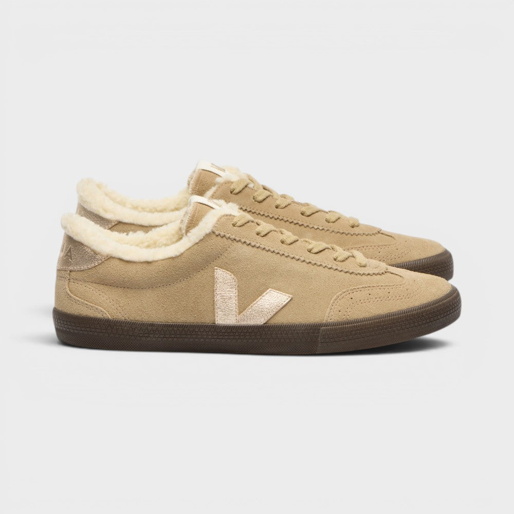 Veja Volley Winter Suede Dune Platine Eagle Vu0321860