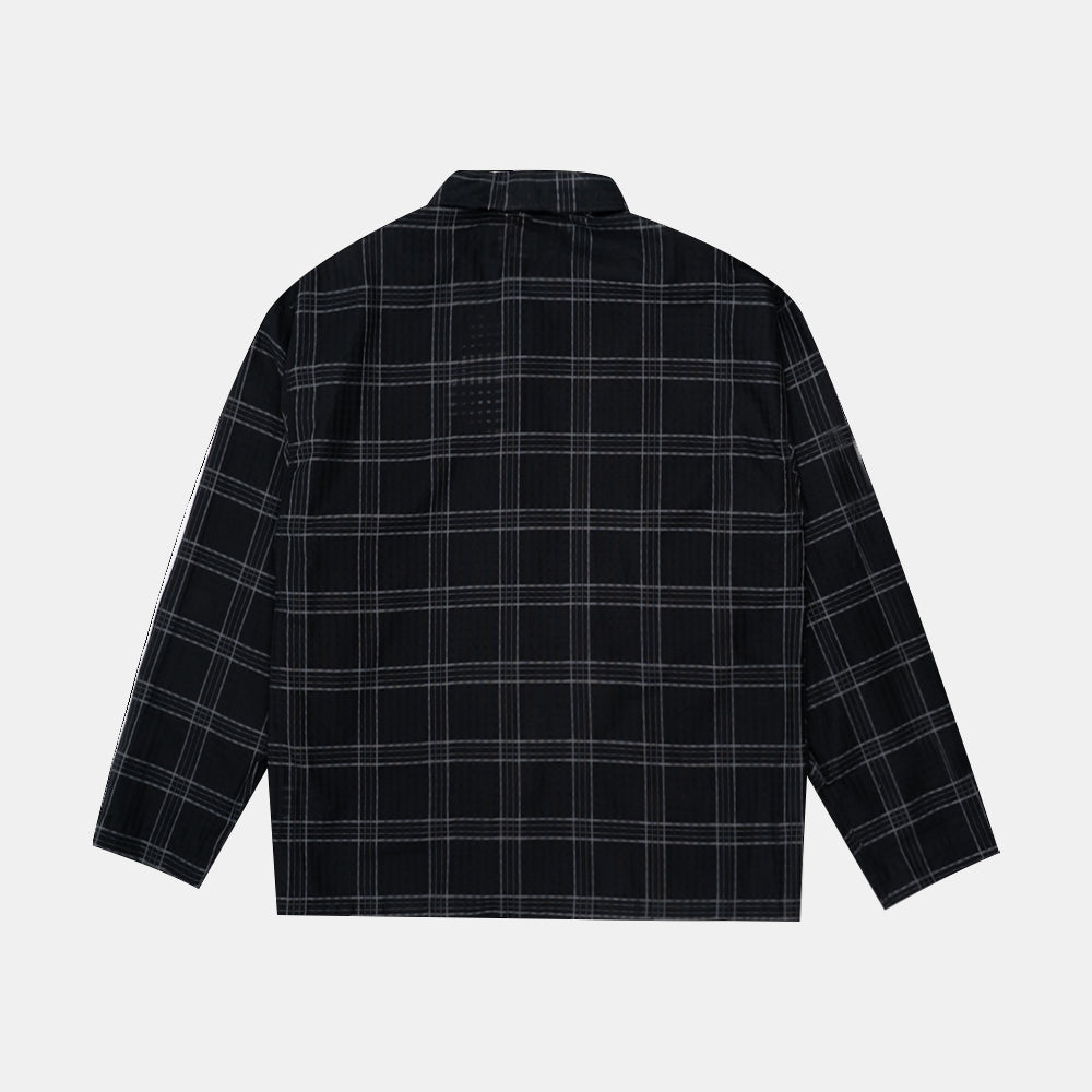 Ymc Pj Overshirt Black/Grey P2zap-black/Grey