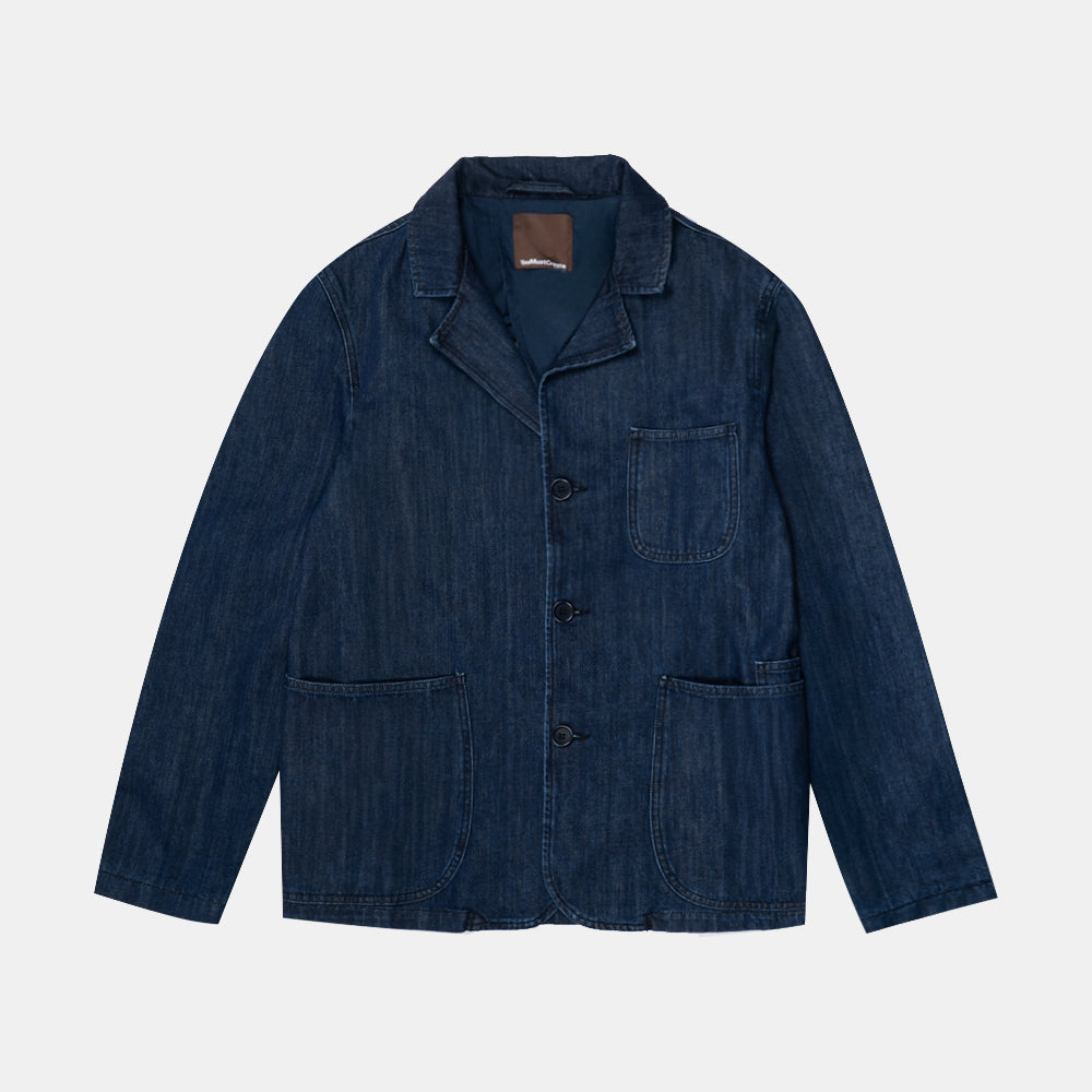 Ymc Scuttlers Jacket Indigo P5azc-indigo