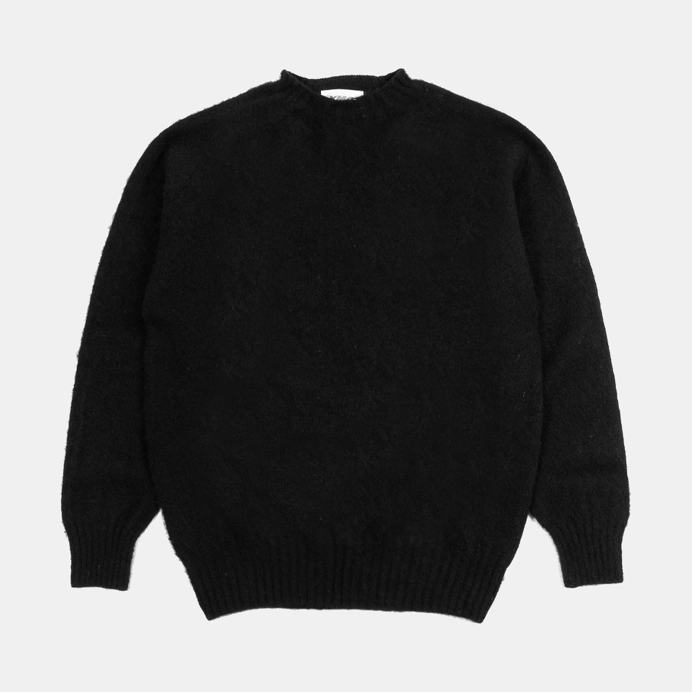 Ymc Suedehead Crew Knit Black P8azc-01