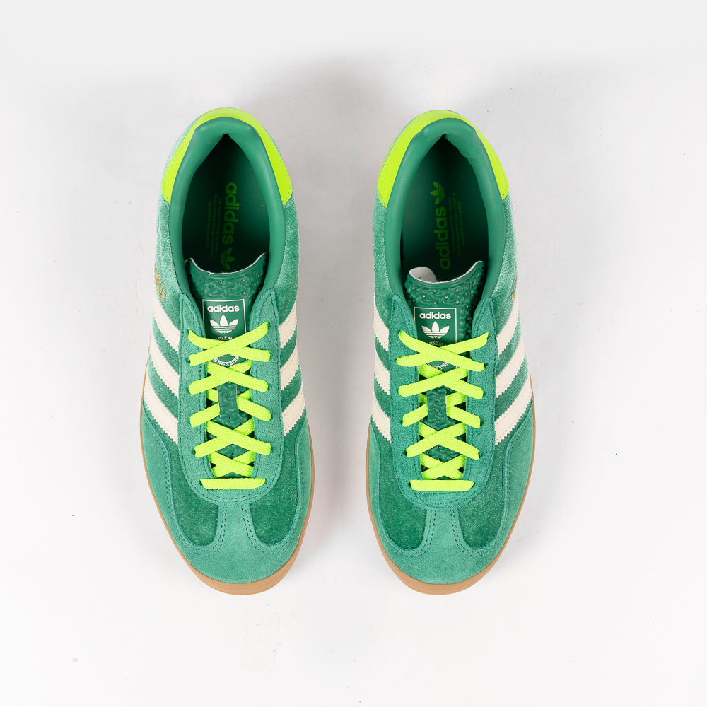 ADIDAS GAZELLE INDOOR COURT GREEN CREAM WHITE JI2715