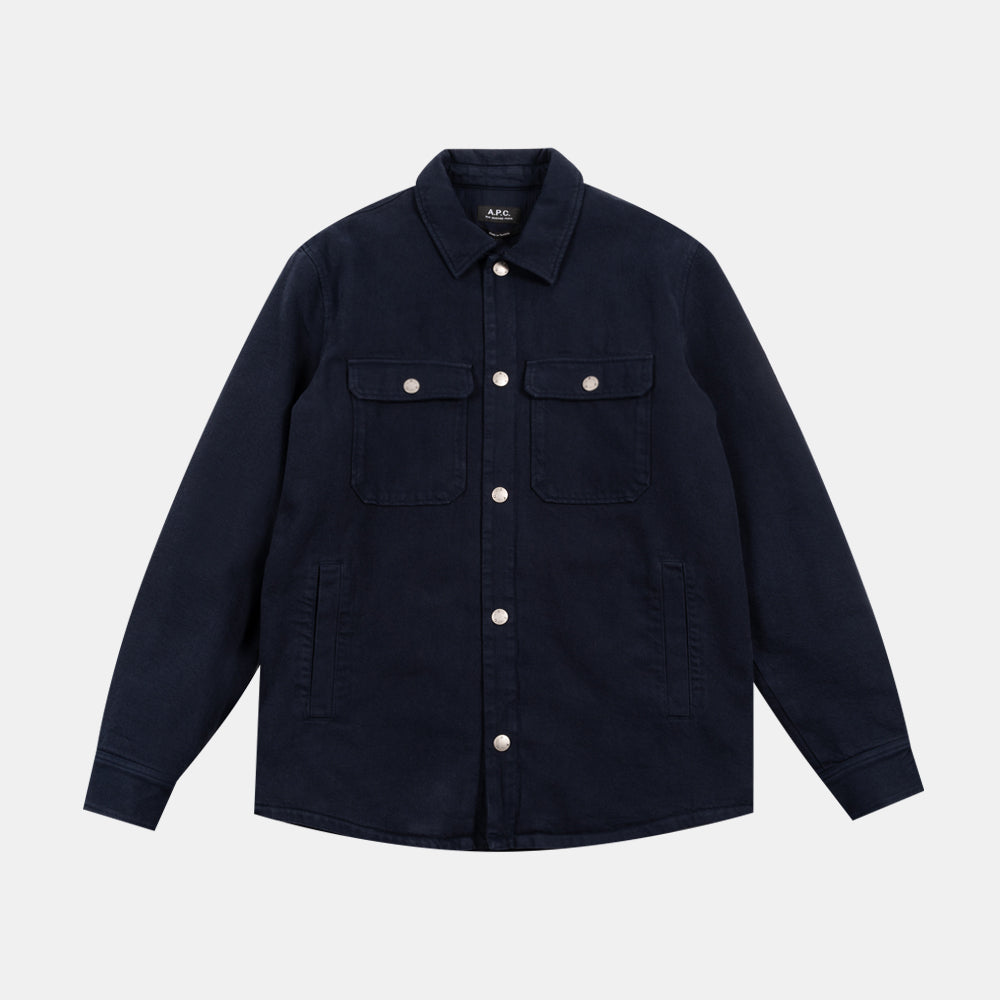 A.p.c. Blouson New Ben Dark Navy Wvbde-h02761-iak
