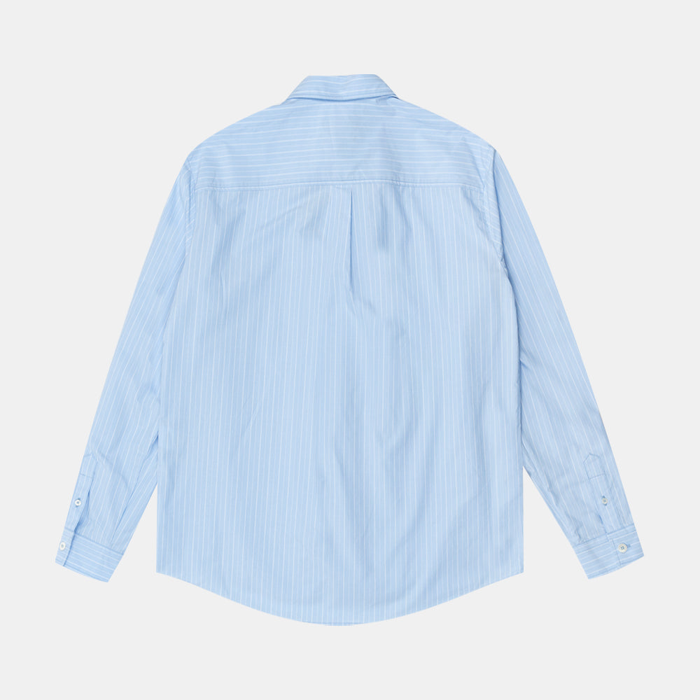A.p.c. Chemise Clement Bleu Iaa-bleu