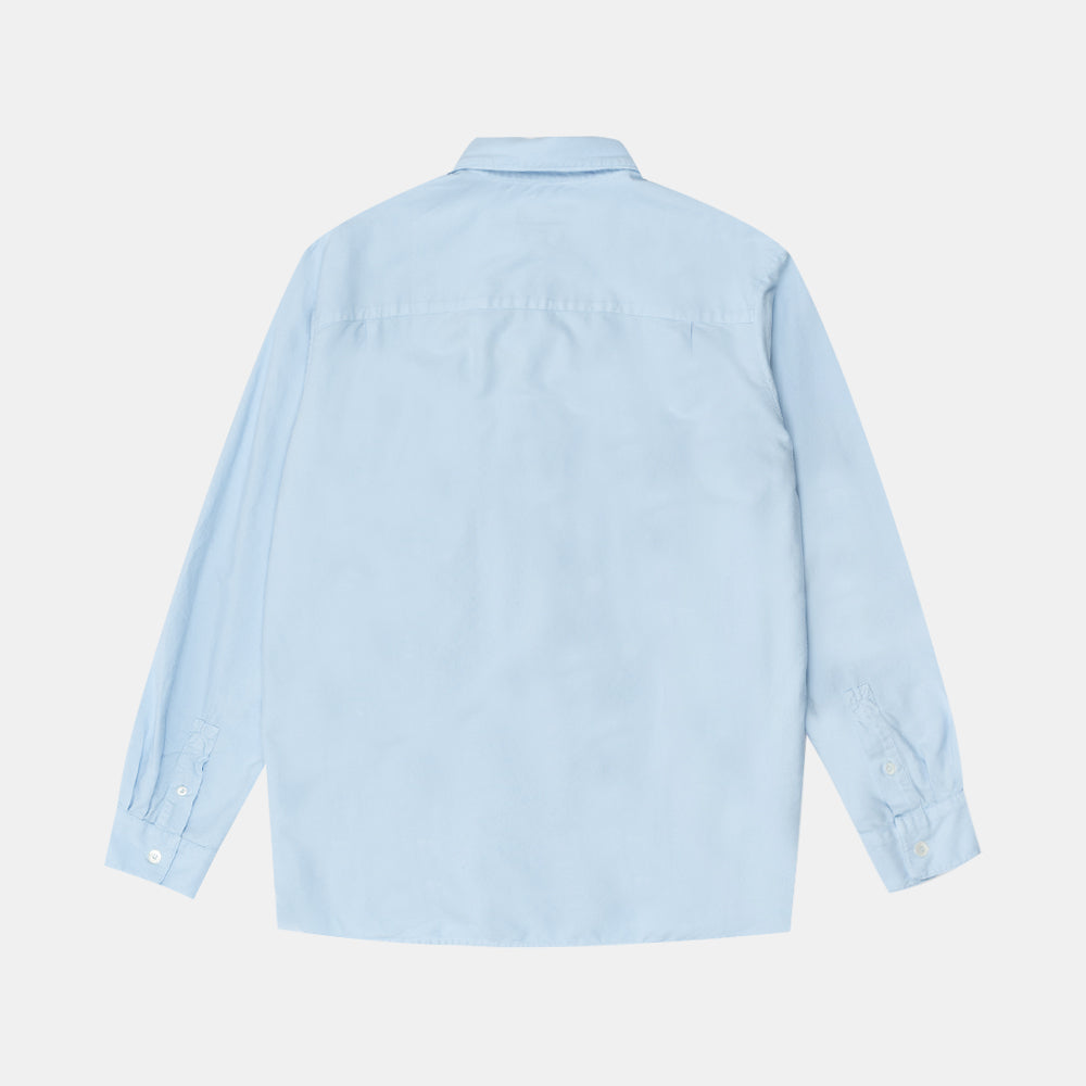 A.p.c. Chemise Mateo Logo Bleu Clair Cohah-h12599