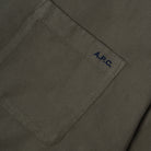 A.p.c. Chemise Mateo Logo Foret Cohah-h12599