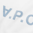 A.p.c. Hoodie Oversize Grand Vpc Blanc Bleu Cohbp-m27921