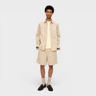 A.p.c. Overshirt Denim Japonais Beige Cohnz-m32027-baa