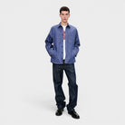 A.p.c. Overshirt Denim Japonais Bleu Cohlx-m32027-iaa