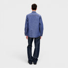 A.p.c. Overshirt Denim Japonais Bleu Cohlx-m32027-iaa