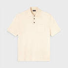 A.p.c. Polo Colin Knitwear Ecru Cohnw-h23478-aad