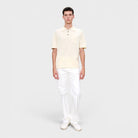 A.p.c. Polo Colin Knitwear Ecru Cohnw-h23478-aad