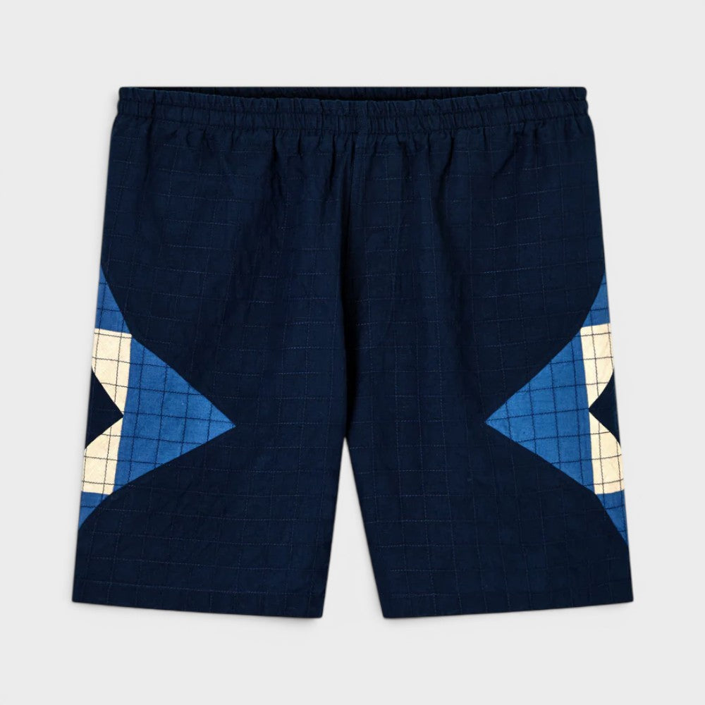 A.p.c. Short Patchwork Indigo Cohop-h10011-iai