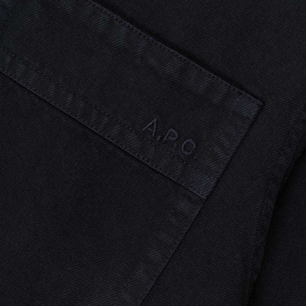 A.p.c. Surchemise Basile Brodee Poitr Dark Navy Cogzv-ho2918