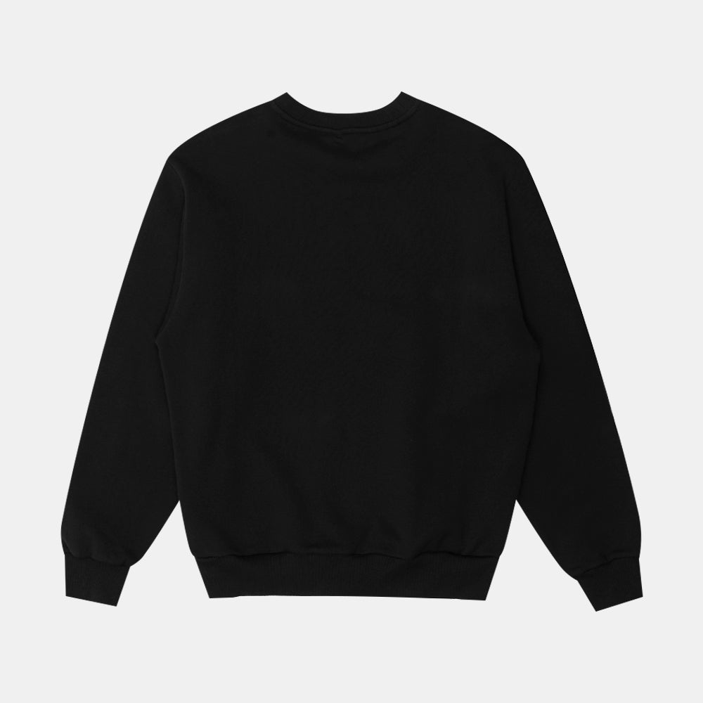 A.p.c. Sweat Boxy Micro Logo Noir Blanc Cohbx-h27910-tzc