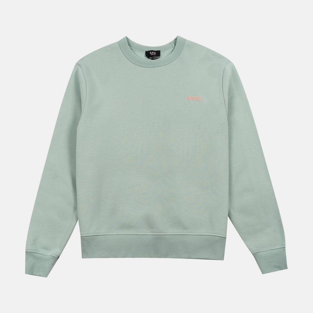 A.p.c. Sweat Boxy Petit Vpc Vert Cohbr-h27916-tkj