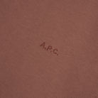 A.p.c. Sweat Standard Brode Vieux Rose Cohby-m27919-fae