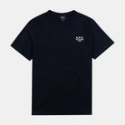 A.p.c. Tshirt Standard Rue Madame Dk Navy Ecru Cohbu-m26388-tiq
