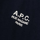 A.p.c. Tshirt Standard Rue Madame Dk Navy Ecru Cohbu-m26388-tiq