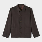 A.p.c. Veste Brest Marron Fonce Woath-h03210