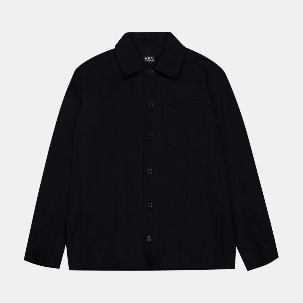 A.p.c. Veste Jeffray Marine Cofco-h02991-iaj