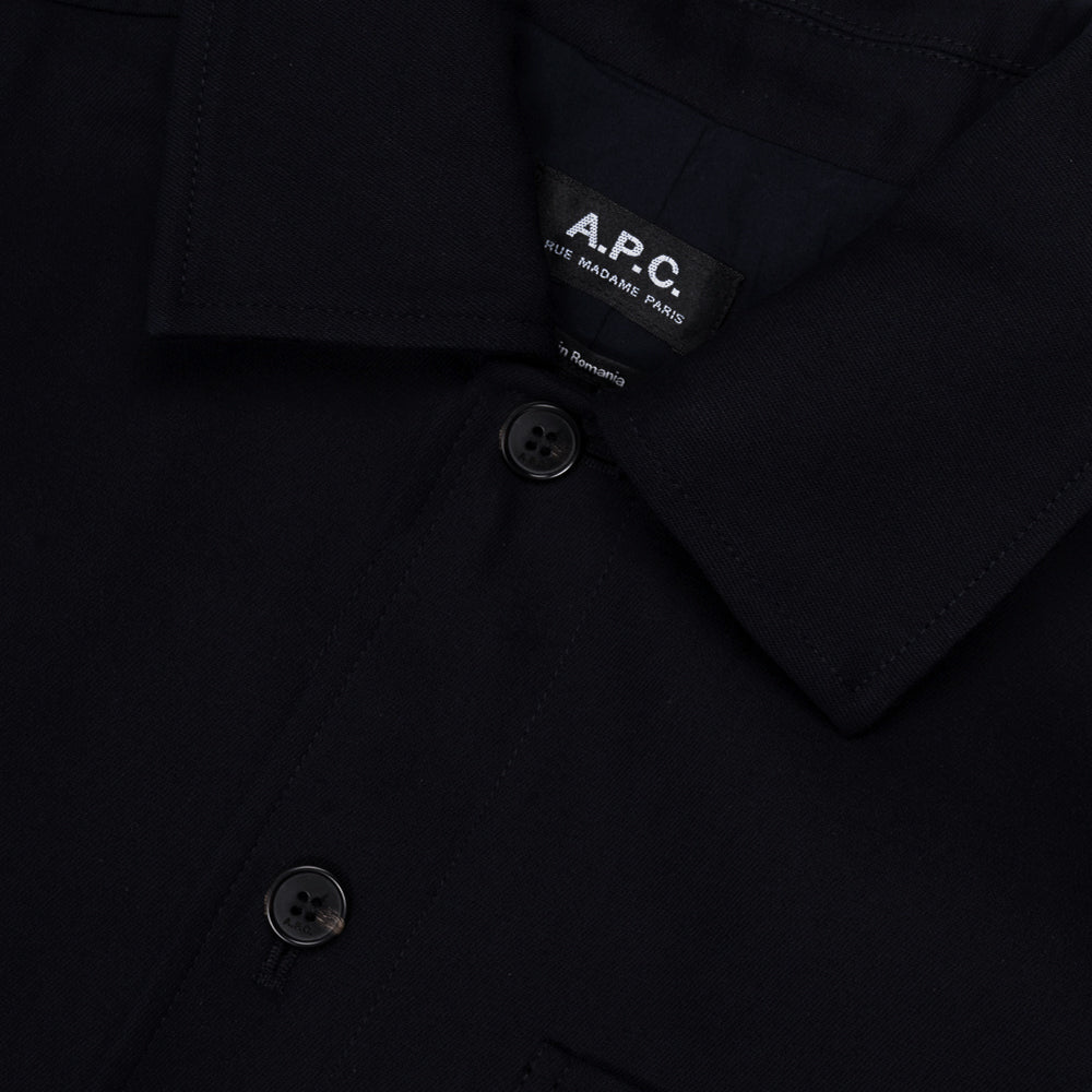 A.p.c. Veste Jeffray Marine Cofco-h02991-iaj