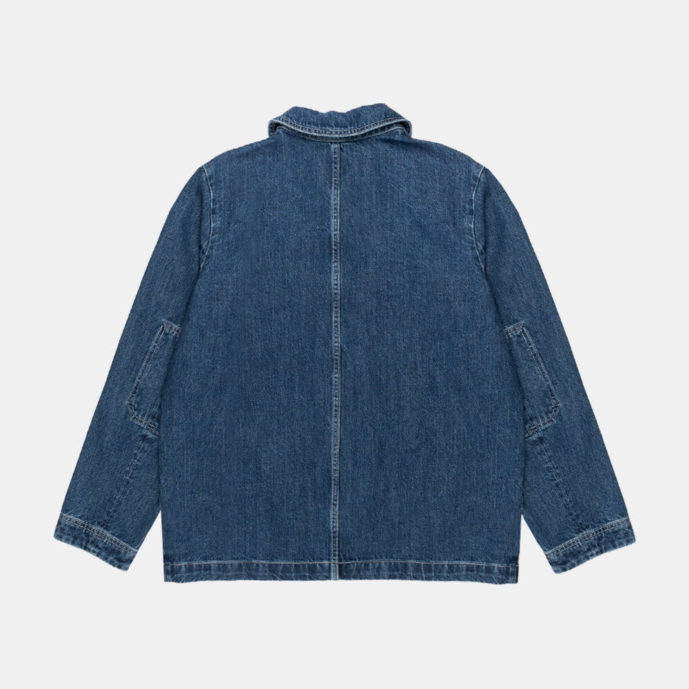 A.p.c. Veste Ralph Indigo Delave Cohet-h02994-ial