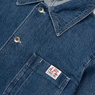 A.p.c. Veste Ralph Indigo Delave Cohet-h02994-ial