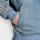 Adidas Denim Fb Tt Veste Survetmt Den Worn Blue Denim Ks4970