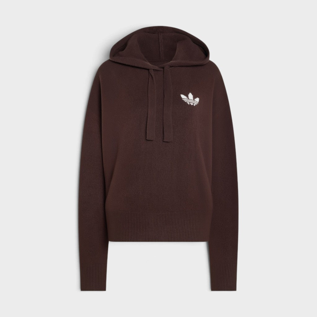 Adidas Essential Knit Hoodie Maille Aurora Coffee Ia4448