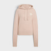 Adidas Sweat-Shirt À Capuche Essentials Knit Wonder Taupe Rose KR9159