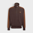 Adidas Firebird Veste Zip Velour Cote Aurora Coffee Kr9713