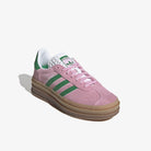 Adidas Gazelle Bold W 1 Pink Green Cloud White Ie0420