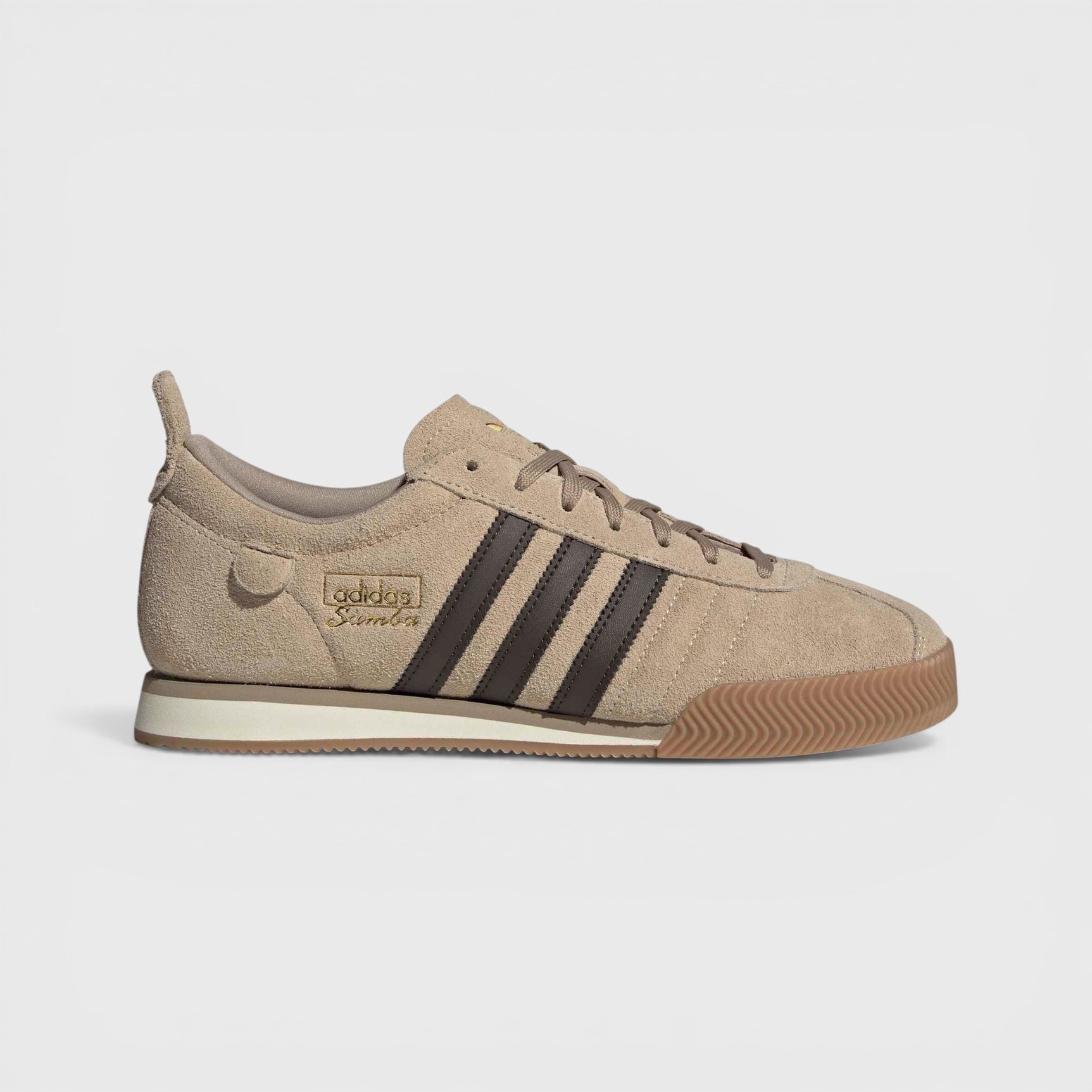 Adidas Samba 62 Super Crystal Linen Dark Brown Gum Ih4379