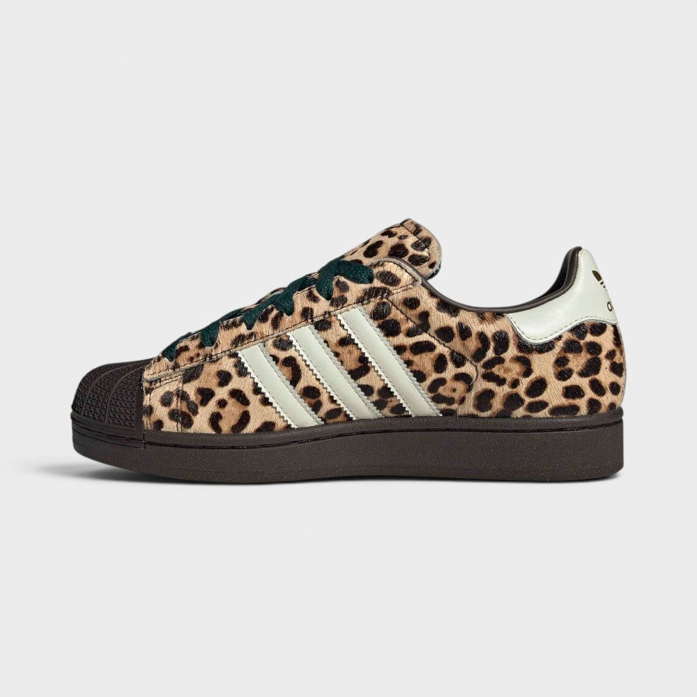 Adidas Superstar Ii W Dark Brown Ivory Gold Metallic Ki4203