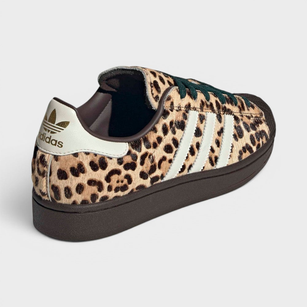 Adidas Superstar Ii W Dark Brown Ivory Gold Metallic Ki4203