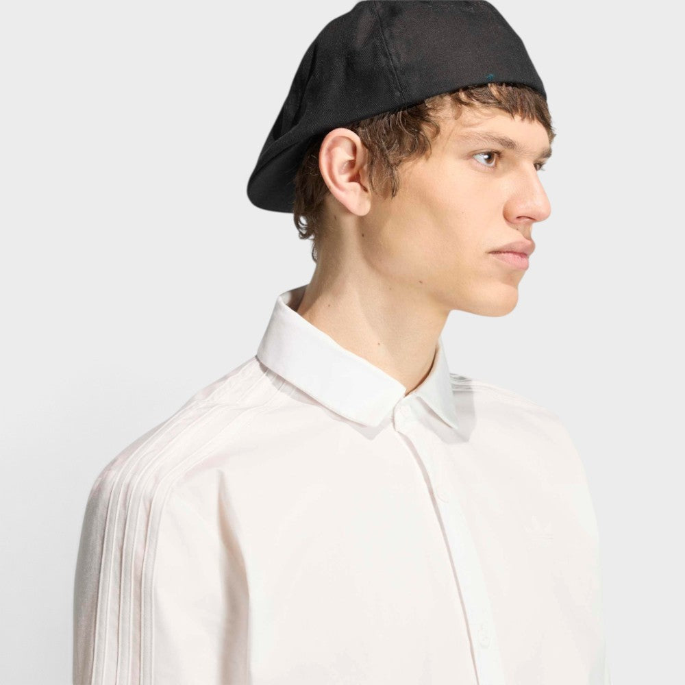 Adidas Tailored Shirt L/S 3 Bandes Cloud White Kr9727