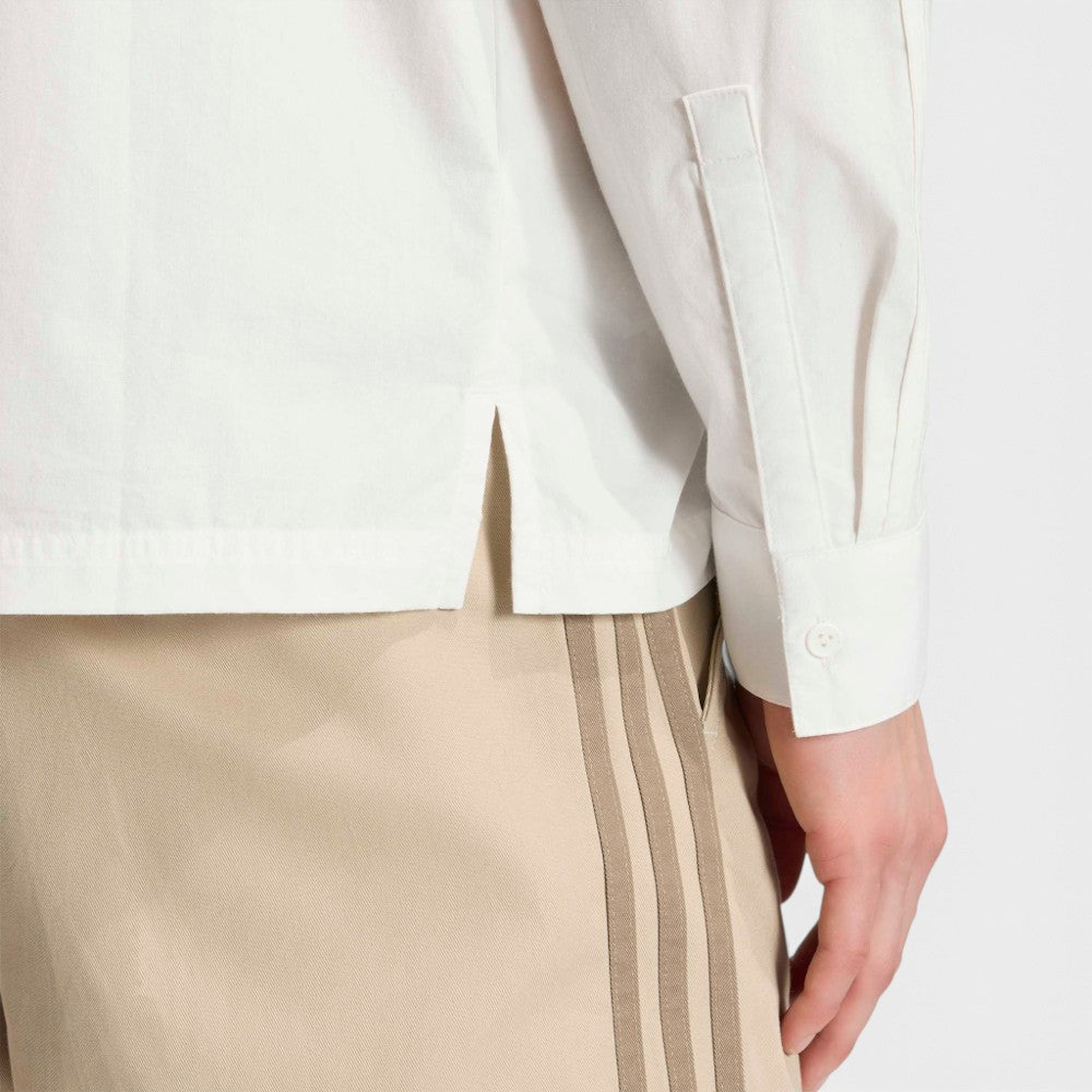 Adidas Tailored Shirt L/S 3 Bandes Cloud White Kr9727