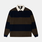 Another Aspect Another Rugby Polo 1.0 Navy Brown Arp-10-nbs