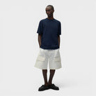 Arte Antwerp Abstract Back Print T-shirt Navy Ss26-139t-navy