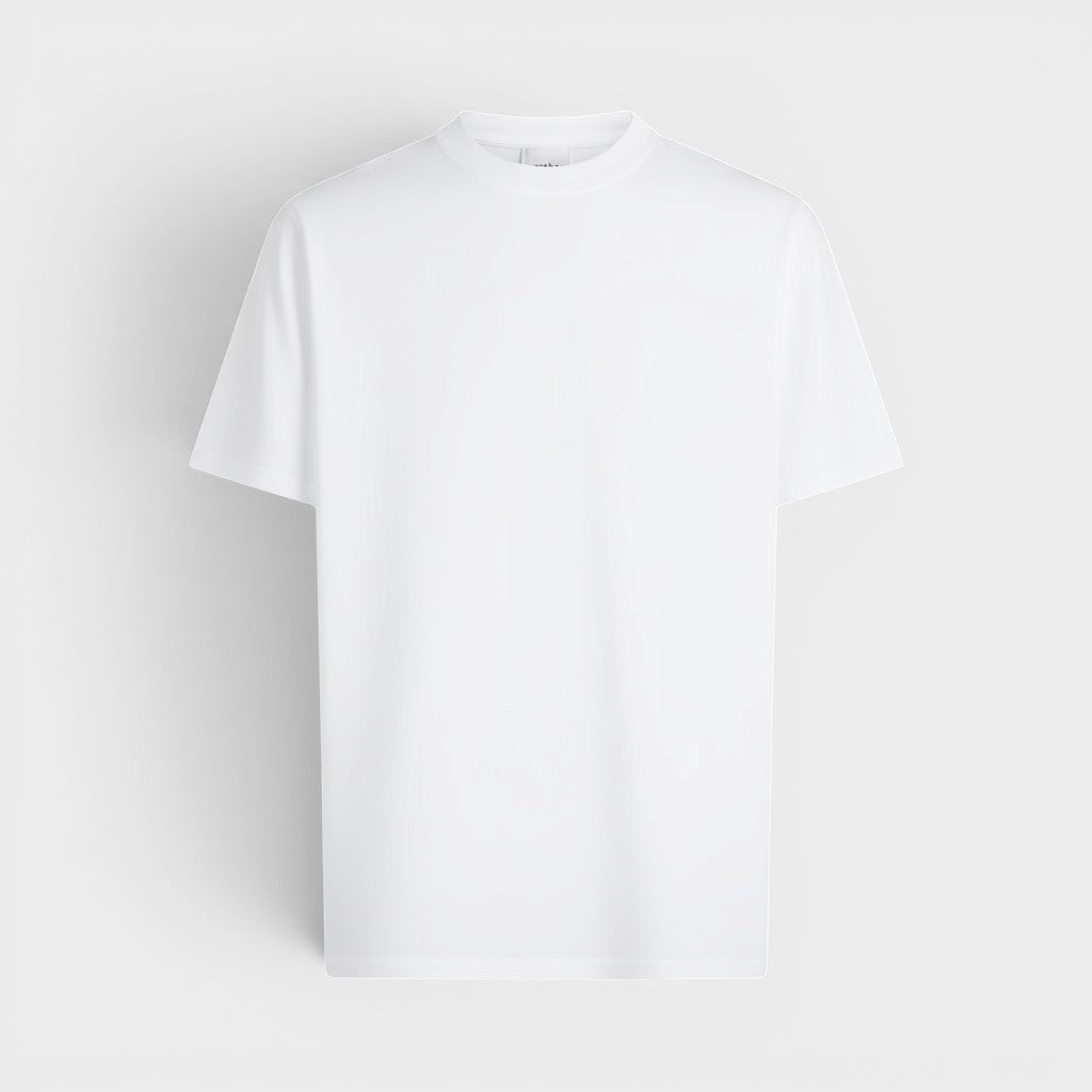 Arte Antwerp Abstract Back Print T-shirt White Ss26-139t-white