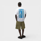 Arte Antwerp Abstract Back Print T-shirt White Ss26-139t-white