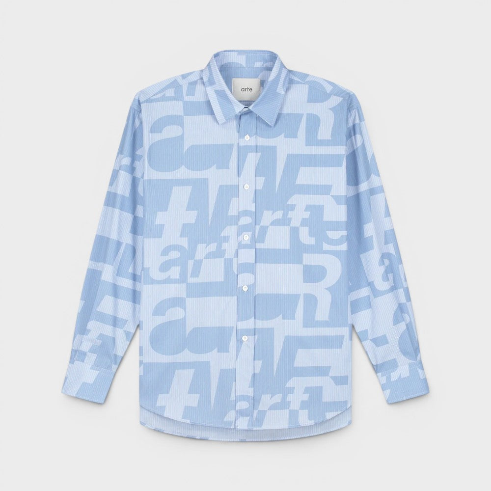 Arte Antwerp Allover Shirt Allover Print Ss26-052s-allover-print