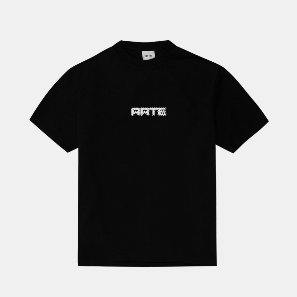 Arte Antwerp Arte Pixel T-shirt Black Aw25-195t