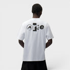 Arte Antwerp Back Collage T-shirt White Ss26-100t-white
