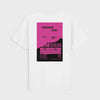 Arte Antwerp Back Poster T-Shirt White SS26-099T-WHITE