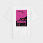 Arte Antwerp Back Poster T-shirt White Ss26-099t-white