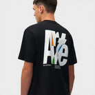 Arte Antwerp Big Logo Back Tshirt Black Ss26-141t-black