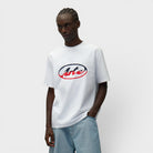 Arte Antwerp Circle Logo Cut T-shirt White Ss26-207t-white