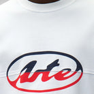 Arte Antwerp Circle Logo Cut T-shirt White Ss26-207t-white